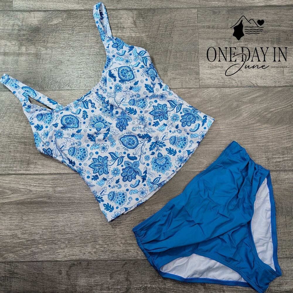 B2Prity Floral Bikini Swimsuit Size S